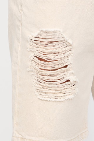 Bermuda en jean - Beige