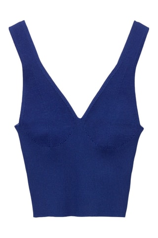 Crop top - Bleu roi