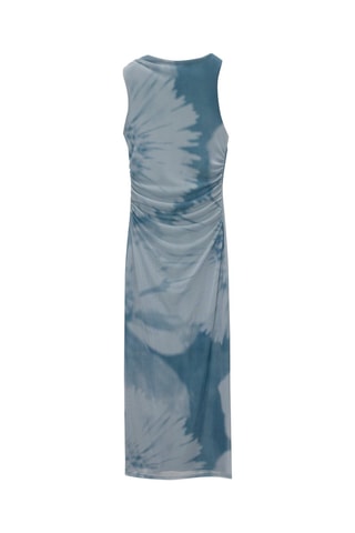 Robe midi - Bleu