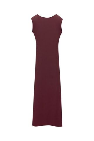 Robe longue - bordeaux