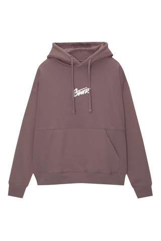 Sweater met Capuchon - Lichtpaars