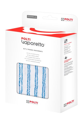 Kit 2 serpillières en microfibre pour brosse sol Vaporforce