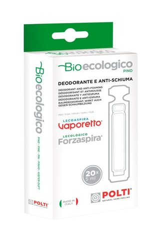 Anti-mousse et désodorisant naturel Polti Bioecologico pour Vaporetto - Pin