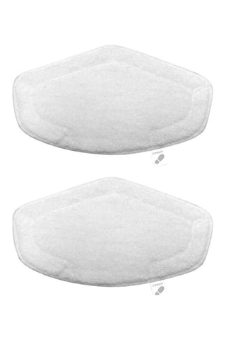 Kit 2 serpillières en microfibre pour brosse sol Vaporforce - SV 400,420,440,Smart 35 mop,Smart 40 mop
