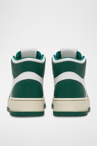 Hoge Leren Sneakers Medalist Mid - Wit