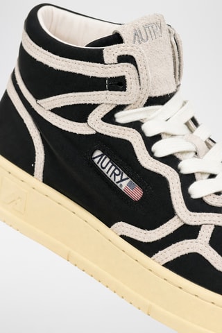 Hoge Sneakers Medalist Mid - Zwart