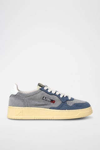 Leren Sneakers Medalist Low - Grijs
