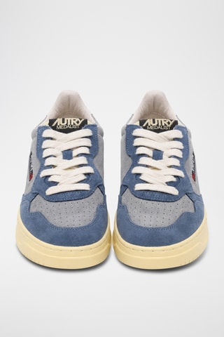 Leren Sneakers Medalist Low - Grijs