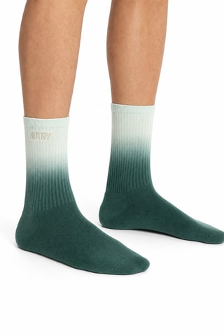 Calcetines dip-dye Main - Verde