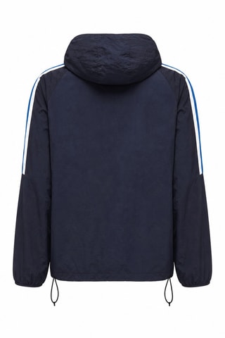 Cortavientos con capucha Main - Azul