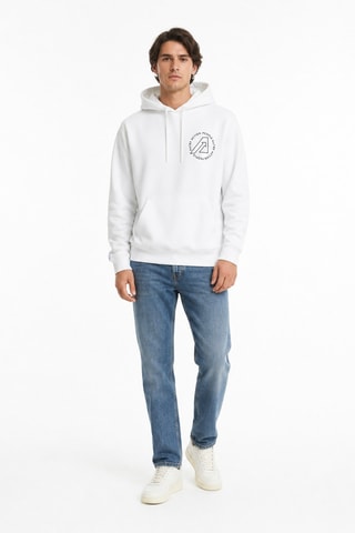 Sudadera con capucha - Blanco