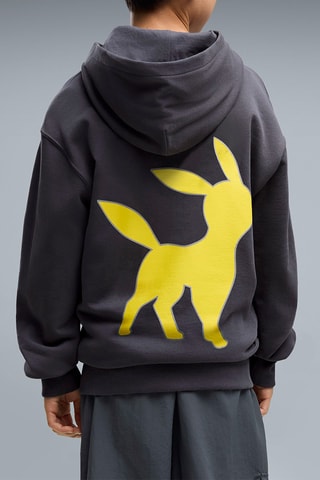 Sweat à capuche Pikachu Pokémon - Gris