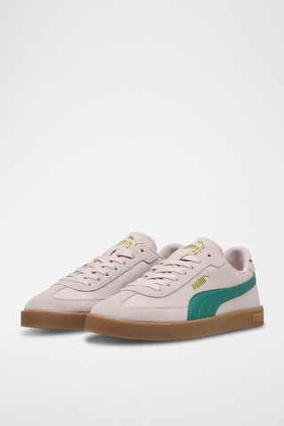 Baskets en cuir Puma Club Ii Era - Vert et rose