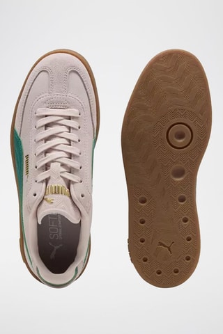 Baskets en cuir Puma Club Ii Era - Vert et rose