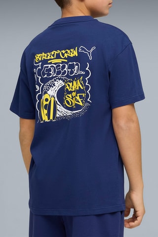 T-shirt MID 90s - Bleu