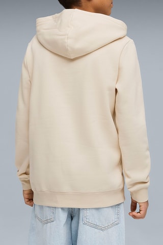 Sweat polaire à capuche Essentials - Beige