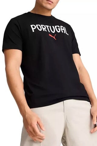 T-shirt Fédération Portugaise de football - Noir, blanc et rouge
