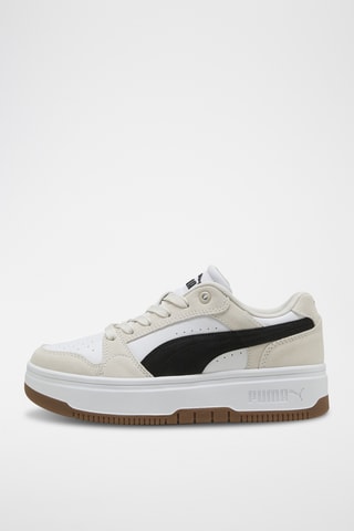 Baskets en nubuck Rebound - Blanc