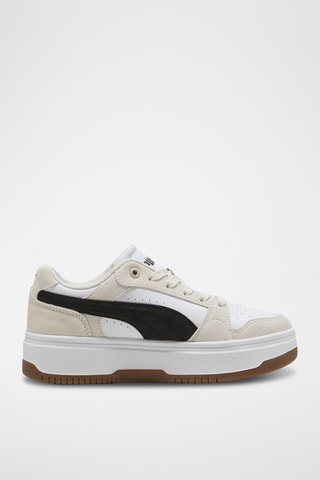 Baskets en nubuck Rebound - Blanc