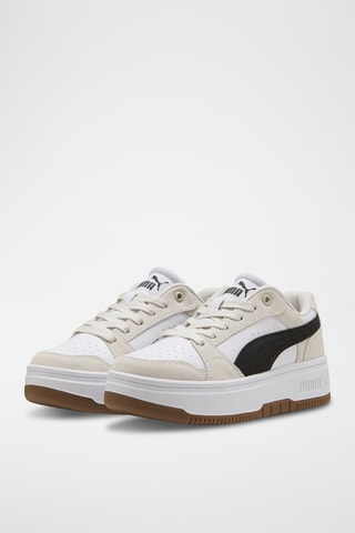 Baskets en nubuck Rebound - Blanc