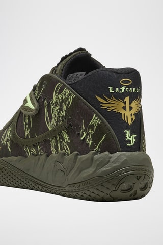 Chaussures montantes de basketball LaMelo LaFrancé Ball - Vert foncé