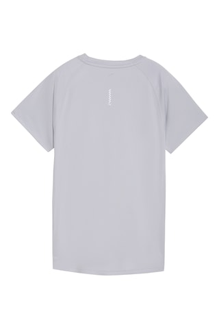 T-shirt de running Velocity - Argenté