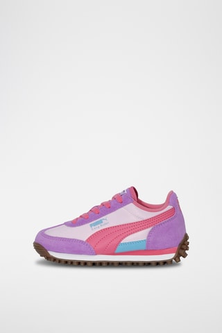 Baskets en cuir Easy Rider Kids PS - Rose clair