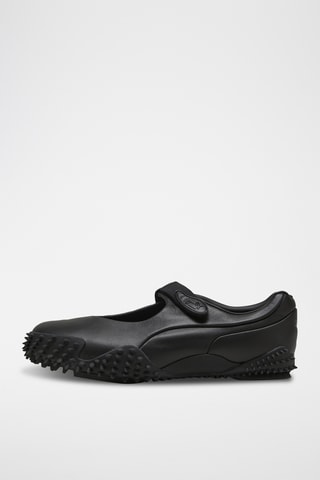Baskets en cuir Mostro - Noir