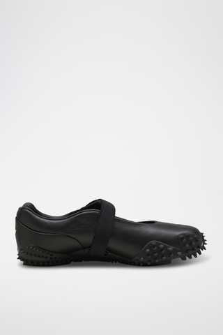 Baskets en cuir Mostro - Noir
