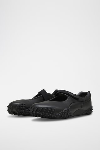 Baskets en cuir Mostro - Noir