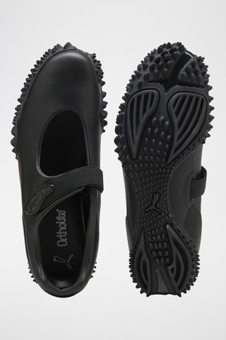 Baskets en cuir Mostro - Noir