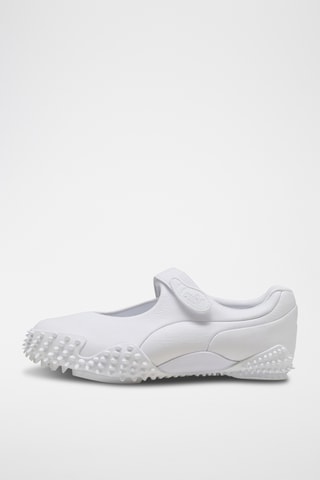 Baskets en cuir Mostro - Blanc