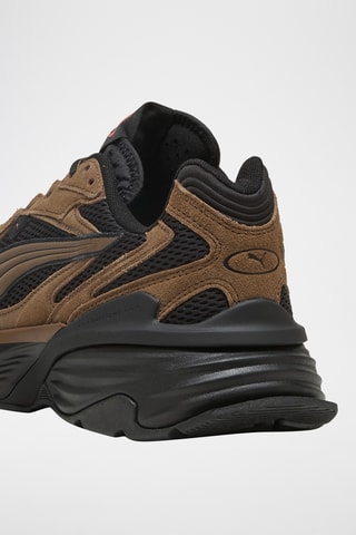 Baskets en nubuck Fade - Marron foncé