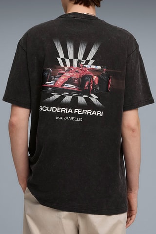 T-shirt Scuderia Ferrari - Noir