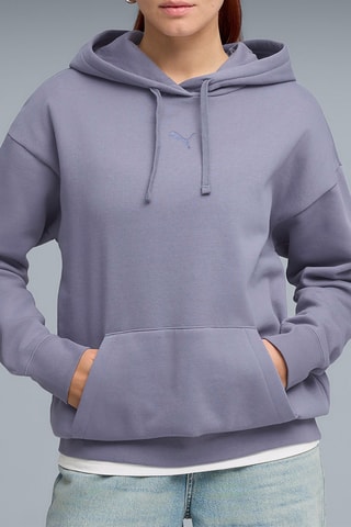 Sweat polaire à capuche Essentials - Gris