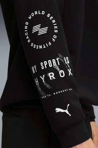 Sweat à capuche Puma X Hyrox - Noir
