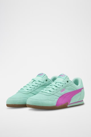 Baskets en nubuck Bella Donna - Vert clair