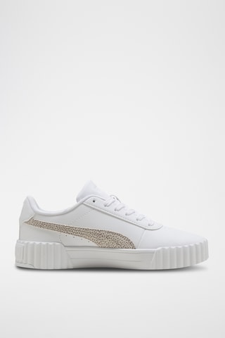 Baskets en cuir Carina - Blanc