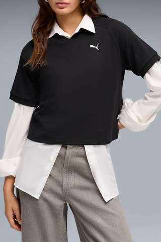 T-shirt relaxed Puma Class - Noir