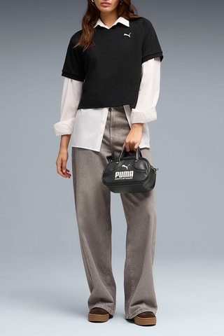 T-shirt relaxed Puma Class - Noir