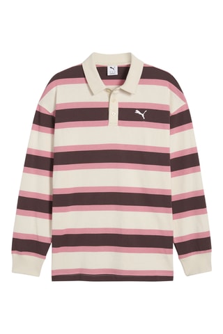 Polo de rugby Essentials - Marron