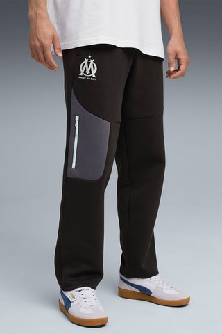 Pantalon regular de survêtement Olympique de Marseille - Noir