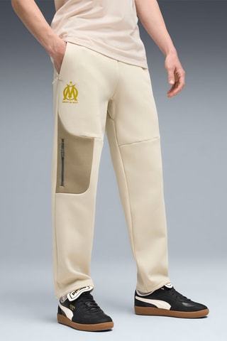 Pantalon regular de survêtement Olympique de Marseille - Beige
