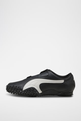 Baskets en cuir de veau Mostro - Noir