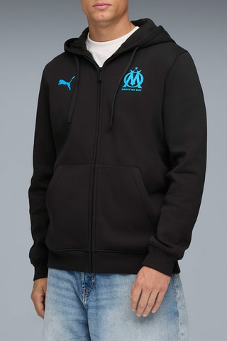Sweat à capuche Olympique de Marseille - Noir