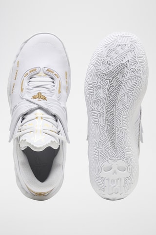 Chaussures montantes de basketball LaMelo LaFrancé Ball - Blanc