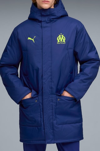 Veste d’entraînement à capuche Olympique de Marseille - Bleu