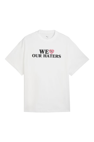 T-shirt oversize Out The Mail - Blanc