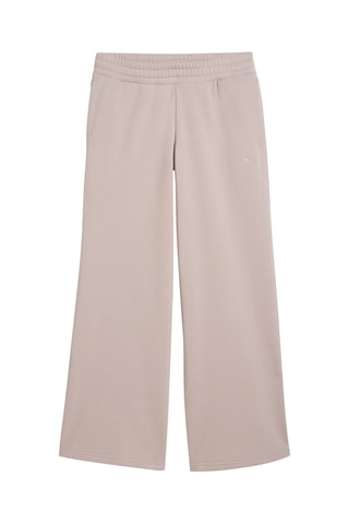Pantalon wide legs polaire Essentials - Rose