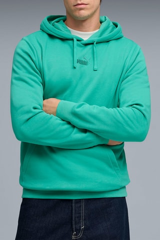 Sweat polaire à capuche Essentials - Vert